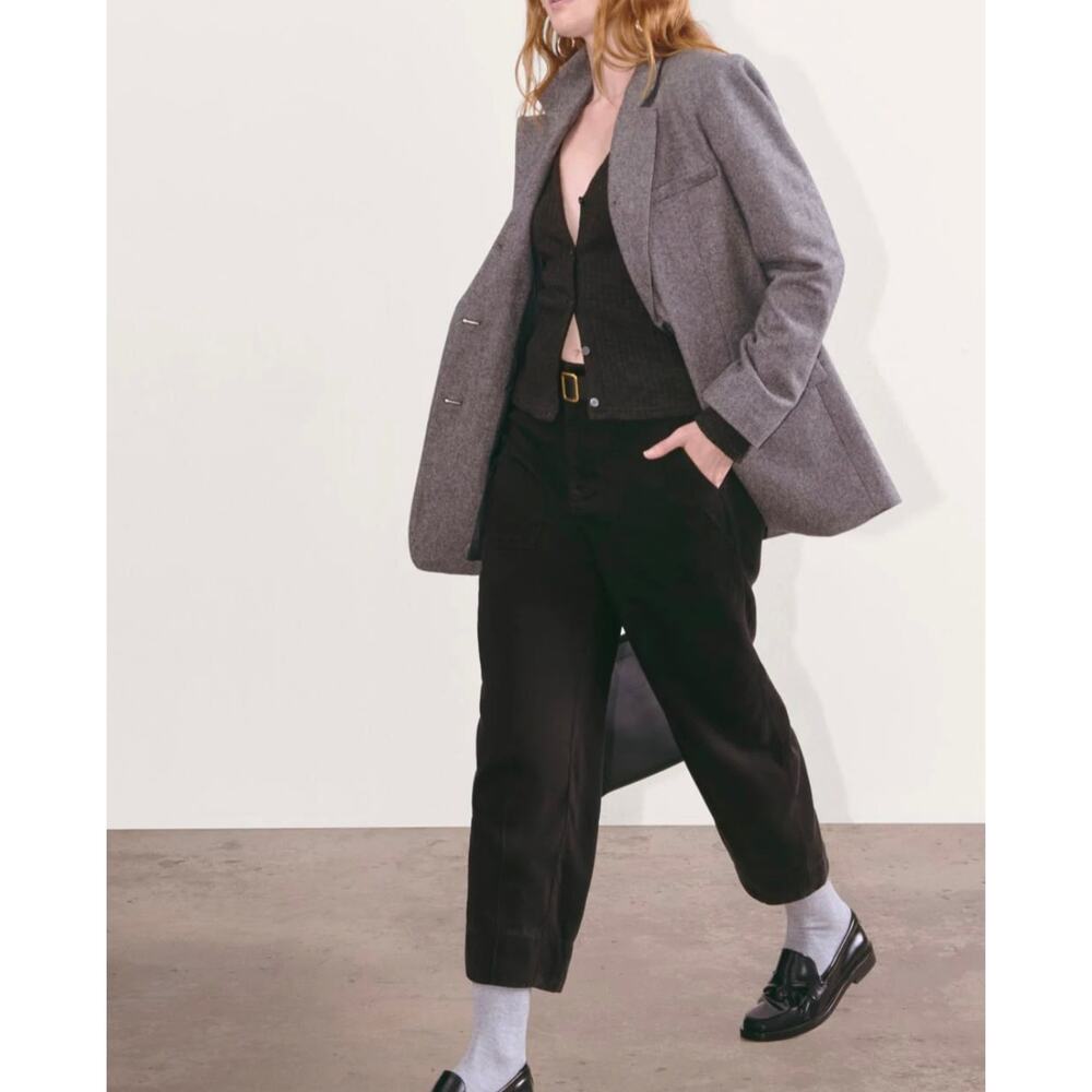 NWT Everlane The Utility Pant Buttersoft Tencel Barrel Leg Trousers Size 2 - Picture 4 of 10